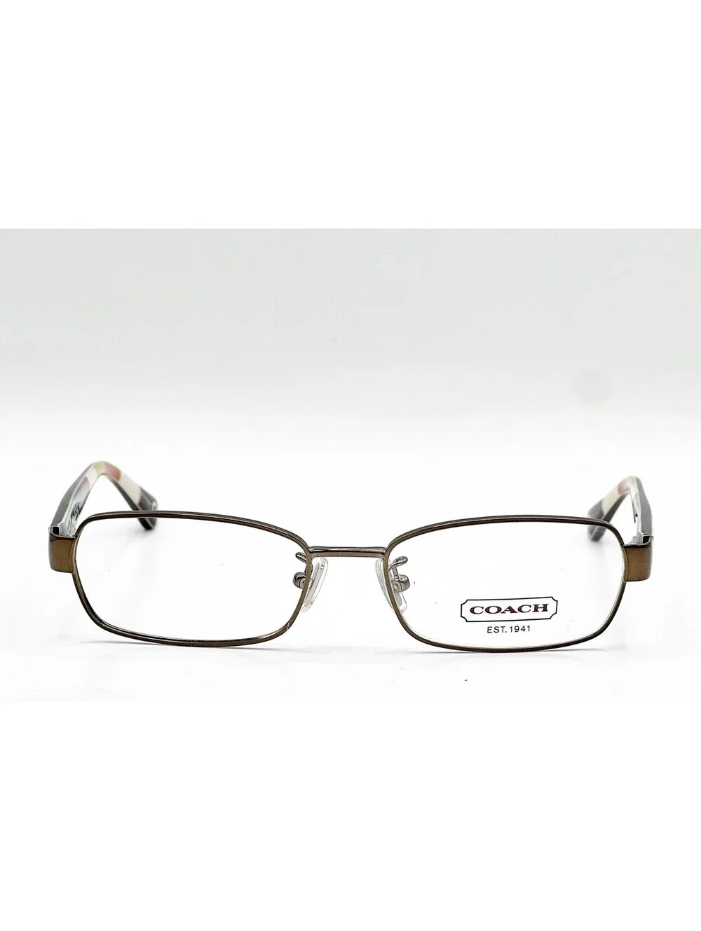 Coach HC 5003 9027 Dark Brown Tortoise Square Authentic Eyeglass Frames 52-16